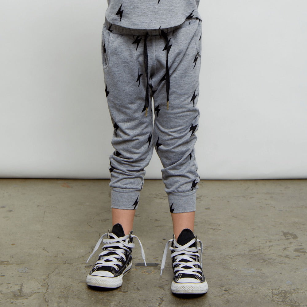 The Chase: Kids Joggers Bottoms Bailey Blue 